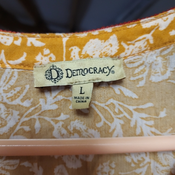Women's Democracy sleeveless blouse size Large‎ - Picture 8 of 8